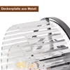 Lámpara de techo ZMH, cristal, ideal para dormitorio. Vista previa de la imagen del producto 7