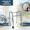 Mobiclinic, Déambulateur, Capitel, , 2 roues, 2 pieds en Voir les images du produit 3
