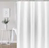 EXTRA LANGER DUSCHVORHANG Höhe weiß fürs Badezimmer, Produktbild-Vorschau 3