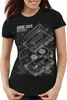 style3 Tape Blaupause Damen T-Shirt dj musikkassette Produktbild-Vorschau 1