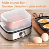 Eierkocher für 6 Eier mit Härtegradeinstellung, Timer, Produktbild-Vorschau 12