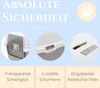 Katzenklo mit Deckel Aktivkohlefilter Katzentoilette Katzen Produktbild-Vorschau 4