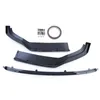 Frontspoiler Lippe mit Splitter und Gitter Schwarz Glanz Produktbild-Vorschau 7
