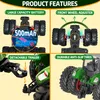 RC-Traktor, zdalnie sterowany traktor z przyczepą, zabawka Podgląd zdjęcia produktu 5