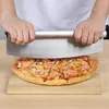 2 x Nôž na pizzu ostrý Vážiaci nôž na bylinky a pizzu veľký Náhľad obrázku produktu 3