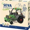 Stavebnice SEVA DOPRAVA Traktor plast 384 dílků v krabici Náhled obrázku produktu 6