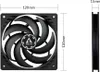 ARCTIC Lüfter 120*120*15 P12 SLIM PWM PST 3pcs Value Pack Voir les images du produit 4