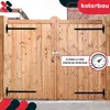 KOTARBAU® Záves pre okenice 800 mm 2 ks doska 255 mm Náhľad obrázku produktu 7