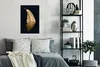 MuchoWow® Poster Blätter - Luxus - Gold - Schwarz - Natur Produktbild-Vorschau 4