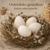 Gänseeier ausgeblasen 12 Stück 7-9 cm Ostereier weiß zum Produktbild-Vorschau 7