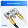 hb-digital SAT Anschluss Kabel 2m 135dB 5-Fach geschirmt Produktbild-Vorschau 7