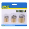 KINZO - 3er Set Vorhängeschlösser - 25/30/40mm - je 2x Produktbild-Vorschau 3