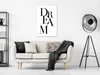 Vliesstoff Leinwandbild - Black Dream (1 Part) Vertical Produktbild-Vorschau 2