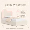 Łóżko tapicerowane o wymiarach 90 x 200 cm, z obiciem z Podgląd zdjęcia produktu 9