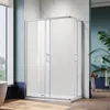 SONNI Douche d'angle LxPxH : 90x120x185 cm Accès d'angle Voir les images du produit 2