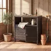 tectake® Gartenschrank Monscia höhenverstellbare Füße, 90 x Produktbild-Vorschau 9