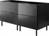 RODAN | Waschbeckenunterschrank - 120cm | Schwarz Matt - Produktbild-Vorschau 1