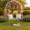 Gartenbank Metall Wetterfest Sitzbank Parkbank Metallbank Produktbild-Vorschau 6