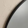 Rundes Wandspiegel in einem Metallrahmen, Ø 70 cm, schwarz Produktbild-Vorschau 6