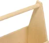 Cassetta di legno per bottiglie, marrone chiaro, scatola di Anteprima dell’immagine prodotto 2