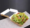 Feinkostboxen, Pappe mit Sichtfenster aus PLA eckig 1000 ml Produktbild-Vorschau 1