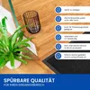 Gentle North Hochwertige Fußmatte schwarz 60x90 groß für Produktbild-Vorschau 7