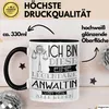 Anwältin Tasse Geschenk Ich Bin Diese Eine Legendäre Produktbild-Vorschau 3