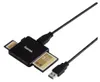 Hama USB-3.0-Multikartenleser SD MicroSD CF schwarz Produktbild-Vorschau 6