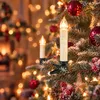 Bougies LED sans fil pour sapin de Noël, avec clips, Voir les images du produit 9