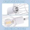 ZMH stropní svítidlo 6 plamenů E14 stropní reflektor - Náhled obrázku produktu 4