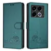Kožené pouzdro pro Infinix Note 40 5G, sladká kočka Flip Náhled obrázku produktu 2