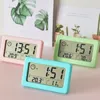 Mini digitální hodiny teplota vzduchu vlhkost přenosné Náhled obrázku produktu 2