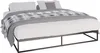 A bed frame with bedding. Anteprima dell’immagine prodotto