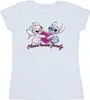 Disney - "Ohana" T-Shirt für Damen BI25822 (XL) (Grau) Produktbild-Vorschau 1