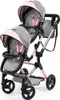 Culla per bambole Reig grigio 81 cm gemelli Anteprima dell’immagine prodotto 1
