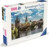 A Ravensburger puzzle box featuring a scenic view of Prague's Charles Bridge. Náhled obrázku produktu