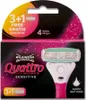 Wilkinson Quattro for Women Sensitive Rasierklingen, 4er Produktbild-Vorschau 1