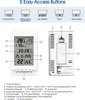 Elektronische Wetterstation Thermometer Kalender Barometer Produktbild-Vorschau 3