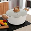 Marmortopf 28 cm mit Deckel Bergner BG-30643 Naturally Produktbild-Vorschau 6