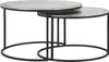 Light & Living - Couchtisch TALCA - Ø75x45cm - Silber - Produktbild-Vorschau 1