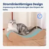 Heikoeco® Kratzbrett, Kratzbretter Katze, Extra groß Produktbild-Vorschau 4