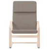 relaxační křeslo vidaXL Taupe Fabric Náhled obrázku produktu 4