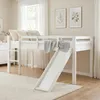 Homestyle4u Hochbett 90x200 mit Rutsche und Lattenrost Produktbild-Vorschau 7