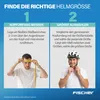 Fischer Fahrradhelm Urban Plus Atlanta S/M weiß schwarz Produktbild-Vorschau 21