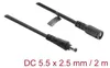 Rallonge CC 5,5 x 2,5 mm, connecteur à baïonnette, 2 m, 18 Voir les images du produit 4