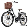 Bicicletta elettrica Qekud da 26 pollici – City bike Anteprima dell’immagine prodotto 2