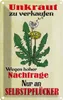 vianmo Blechschild 30x20 cm Unkraut verkaufen Produktbild-Vorschau 1