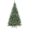A full shot of a decorated artificial Christmas tree on a white background. Produktbild-Vorschau