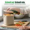 YourCasa® Komposteimer - 7L - für alltäglichen Biomüll in Produktbild-Vorschau 5