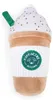 Beeztees Puppuchino Hundespielzeug Plüsch 24x11x11 cm Produktbild-Vorschau 1